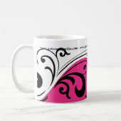 Tasse de café faite sur commande élégante (Gauche)