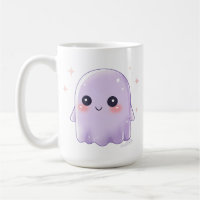 Tasse de café fantôme mignonne Kawaii | Tasse conf