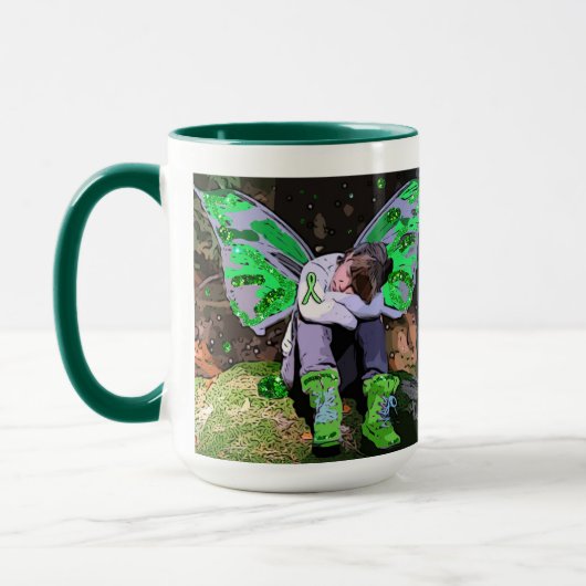 Tasse de café Fée de la sensibilisation à la malad (Gauche)