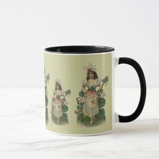 Tasse de café féerique de fleur (Droite)