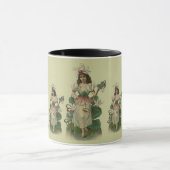 Tasse de café féerique de fleur (Centre)