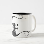 Tasse de café féerique de lune (Devant droit)