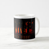Tasse de café - feu (Devant droit)