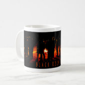 Tasse de café - feu (Devant gauche)