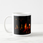 Tasse de café - feu (Gauche)