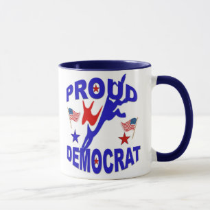 Tasse de café fière de Démocrate