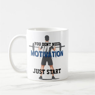 Tasse de café fitness pour les bodybuilders et les