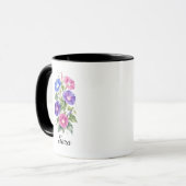 Tasse de café Fleur de naissance Morning Glory de (Devant gauche)