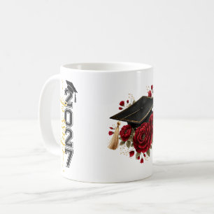 Tasse de café Fleurs Rouges Grad