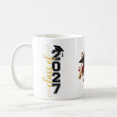 Tasse de café Fleurs Rouges Grad (Gauche)