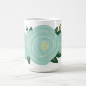 Tasse de café florale (Centre)