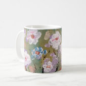 Tasse de café florale de ressort (Devant gauche)