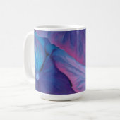 Tasse de café florale - hortensia (Devant gauche)