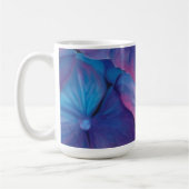 Tasse de café florale - hortensia (Gauche)