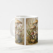 Tasse de café Forêt Champignons (Devant gauche)