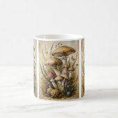 Tasse de café Forêt Champignons (Centre)