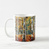 Tasse de café Forêt de bouleaux (Gauche)