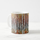 Tasse de café Forêt de bouleaux (Devant gauche)