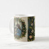Tasse de café Forêt Enchantée – “Alice & le Silenc (Devant gauche)