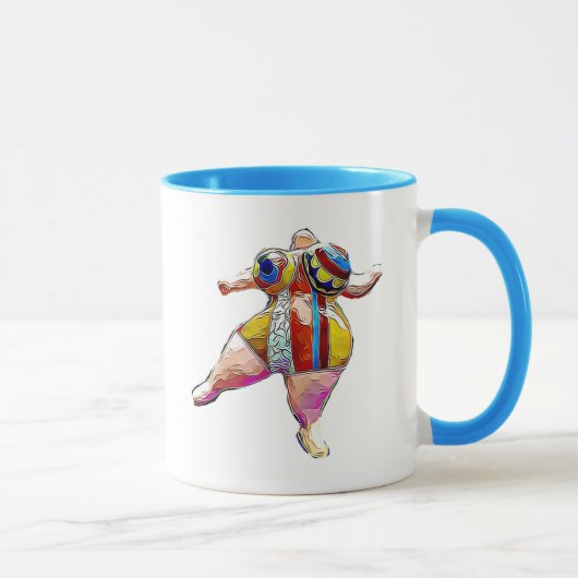 Tasse de café forte de Madame Dancing de Lipoedema (Droite)