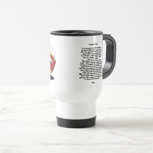 tasse de café fouetté (Devant droit)