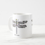 Tasse de café fraîche d'édredon de diva de (Devant gauche)