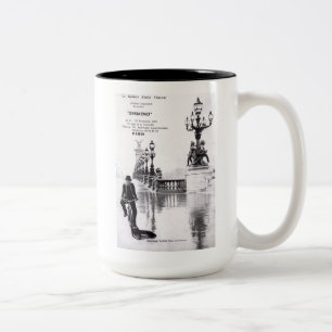 Tasse de café française d'art de Zermeno