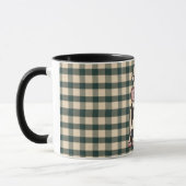 Tasse de café française de vache à pays (Gauche)