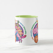 Tasse de café fruitée de licorne (Centre)