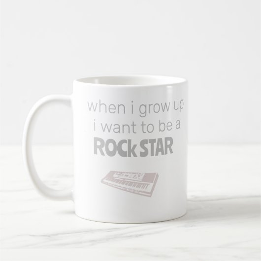 Tasse de café Future Rock Star (Gauche)