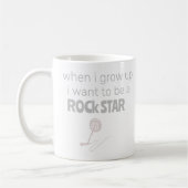 Tasse de café Future Rock Star (Gauche)