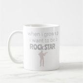 Tasse de café Future Rock Star (Gauche)