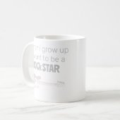 Tasse de café Future Rock Star (Devant gauche)