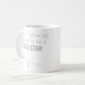 Tasse de café Future Rock Star (Devant gauche)