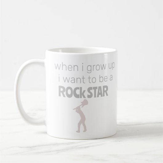 Tasse de café Future Rock Star (Gauche)