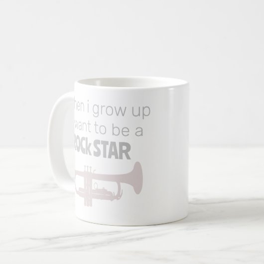 Tasse de café Future Rock Star (Devant gauche)