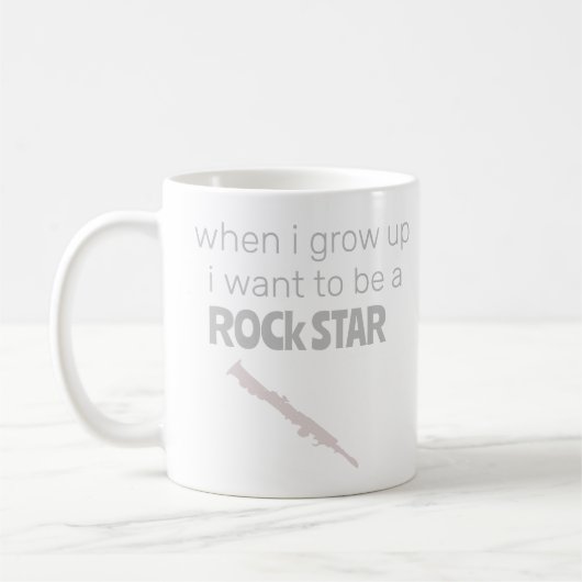 Tasse de café Future Rock Star (Gauche)
