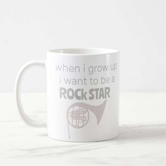 Tasse de café Future Rock Star (Gauche)