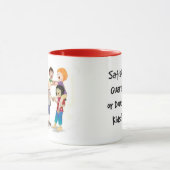 Tasse de café garantie "par satisfaction" (Centre)