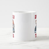 Tasse de café géant de camionneur américain (Devant)