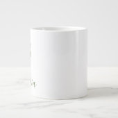 Tasse de café géante avec nom de Simple Cactus Doo (Devant)