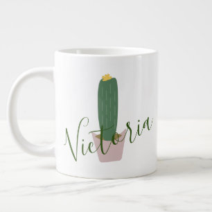 Tasse de café géante nom de gâteau Tall Cactus