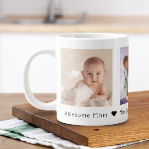 Tasse de café géante personnalisée pour la fête de
