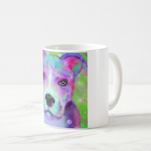 Tasse de café géniale de Pitbull (Devant droit)