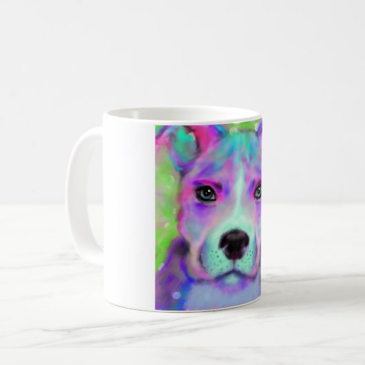 Tasse de café géniale de Pitbull (Devant gauche)