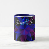 Tasse de café géométrique anneau cylindrique 3D à  (Centre)