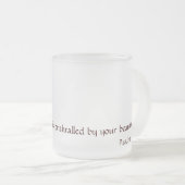 Tasse de café givrée (Devant droit)