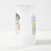 Tasse de café givrée par Noël de vacances de (Centre)