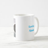 Tasse de café Glacier d'Alaska 2 (Devant droit)