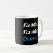 Tasse de café gnostique coquine (Devant droit)